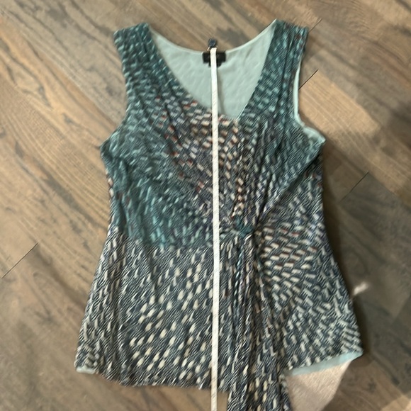 Sleeveless Print Boho-look top by Deletta, size Medium. - Picture 5 of 6